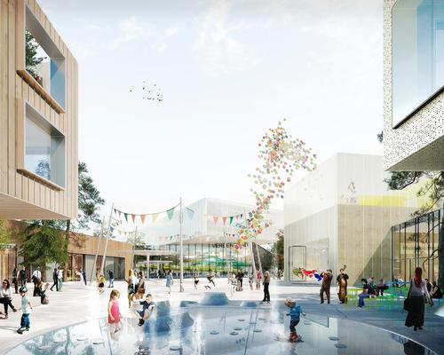 The multi-use community project is a key component of the revitalisation of the city’s western Gellerup district, with an 'inspiring, welcoming and open destination' / Schmidt Hammer Lassen