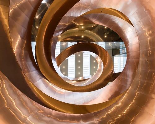 The Experimentarium's staircase, by CEBRA