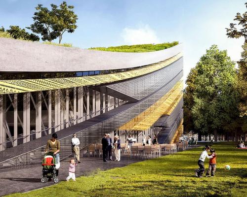 On Tuesday (19 December) site clearance began in Városliget (City Park), and initial work started on the foundations of the 31,400sq m building / Museum of Ethnography/Axion Visual