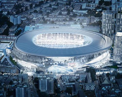 The new stadium will make its Premier League debut in August and its NFL debut in October / Populous