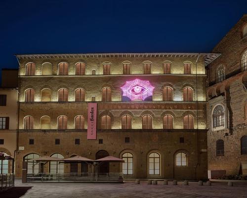 The attraction spans three floors within the Palazzo della Mercanzia, which previously housed a smaller Gucci museum / Gucci