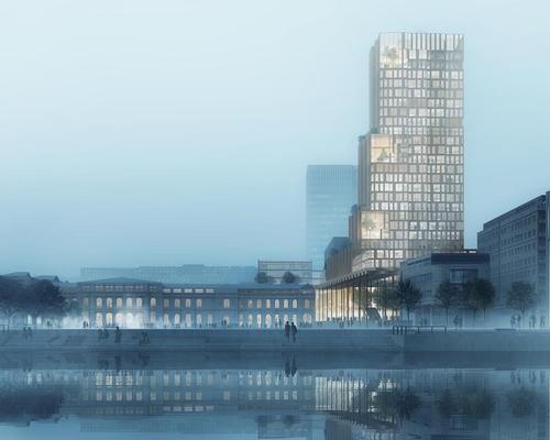 The project, called Fjordporten, will be the largest mixed-use complex in Norway / RRA and C.F Møller