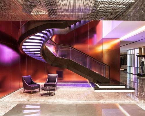 Vibrant and dramatically-lit interiors feature throughout / Nirut Benjabanpot