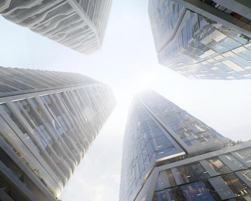 Four Frankfurt is expected to be completed in 2023 / UNS+HPP