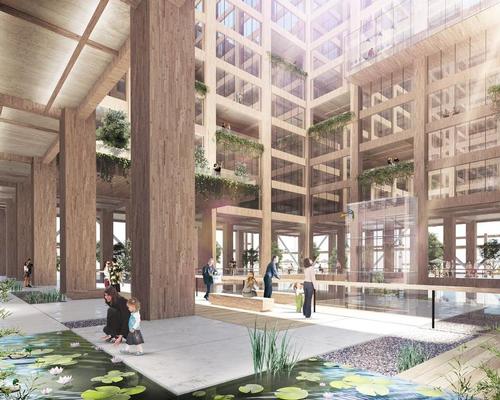 The 350m (1,148ft) W350 has been designed to reach a height of 350m (1,148ft) / Sumitomo Forest
