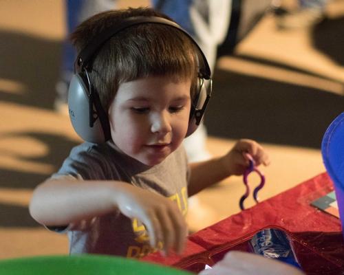 Headphone and quiet spaces have been created within the attraction 