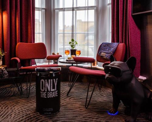 Humorous and quirky sculptures have been made by the studio for the hotel rooms / Blue Sky Hospitality
