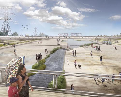 Perkins+Will have worked with the County of Los Angeles, Tetra Tech Engineers and the LA River Working Group to create the Lower Los Angeles River Revitalization Plan / Perkins+Will