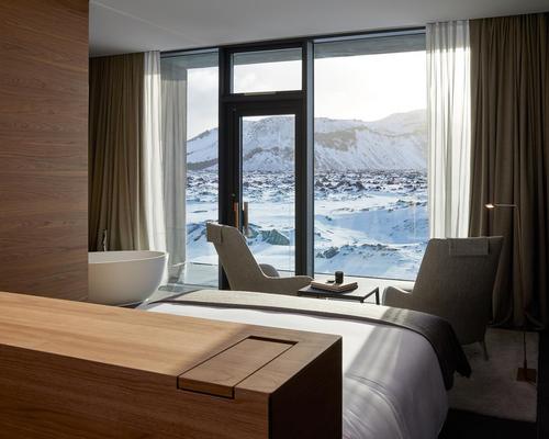 The Retreat is set in the centuries-old lava and surrounded by the Blue Lagoon’s revitalising waters