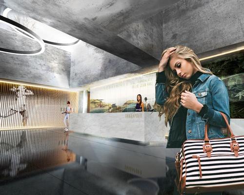 The collaboration is tentatively called Sharapova/MEIS, but the architect said it could be renamed ‘Unstoppable’ after Sharapova’s recently-published autobiography / Sharapova/MEIS