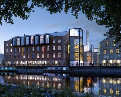 The mixed-use district will be sited next to the Hepworth Wakefield Gallery on the River Calder, building on the cultural programming offered by the popular attraction / HawkinsBrown