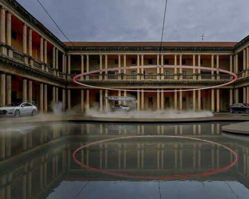 MAD Architects have designed the 'Fifth Ring' installation in collaboration with automobile manufacturer Audi / Audi