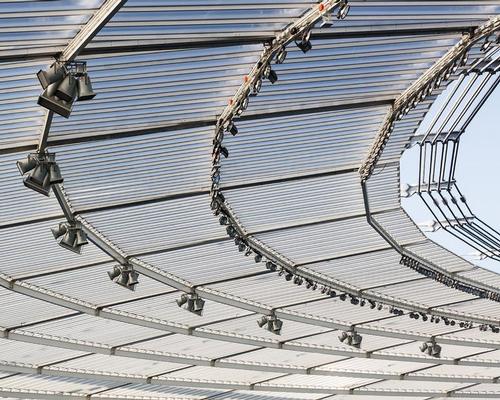 The different design elements are all unified beneath the lightweight 43,000sq m (462,800sq ft) oval roof / gmp