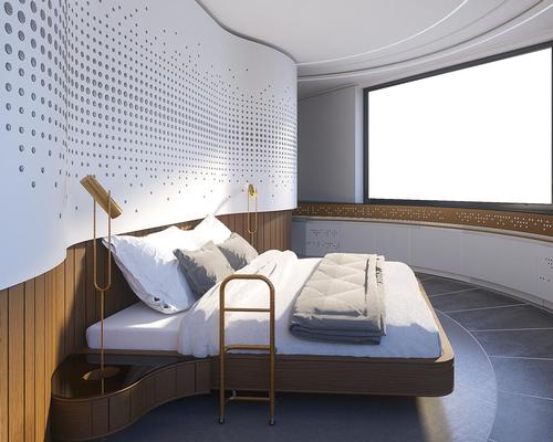 MnM Studio created an accommodation concept based on the senses of smell, taste, sight and sound