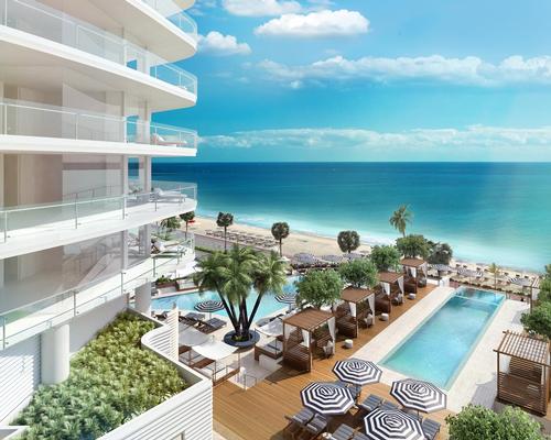 The 22-storey Four Seasons Hotel and Private Residences Fort Lauderdale has been planned by Miami architect Kobi Karp / Four Seasons Hotel and Private Residences Fort Lauderdale 