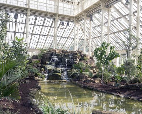 The long and painstaking repair of the historic glasshouse was overseen by Donald Insall Associates