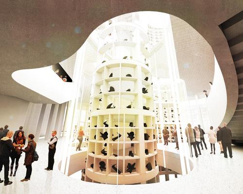 The design centrepiece will be a transparent, double-height Inuit Vault, immediately adjacent to a highly-visible public entry / Michael Maltzan Architecture