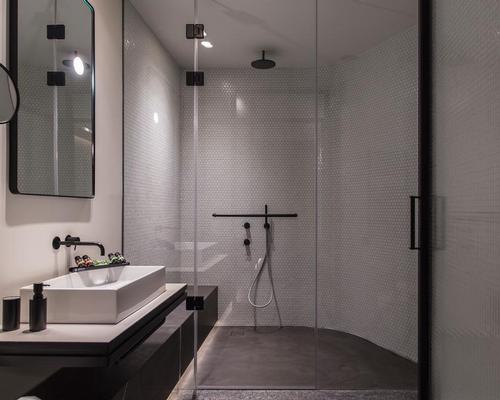 The design has been conceived as a modern minimalist sanctuary that focuses on contemporary Greece