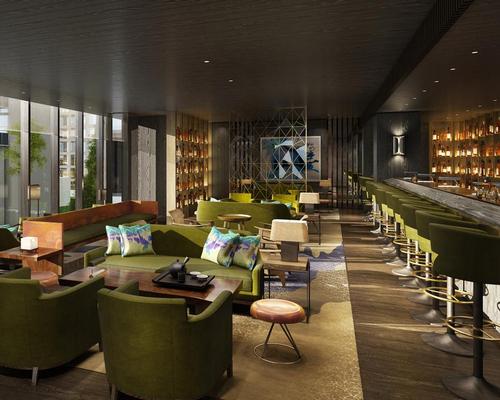 The famously low-lit Orchid Bar on the fifth floor of the original will be recreated by Taniguchi for the update and again placed on the fifth floor