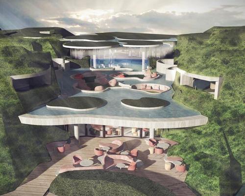 Le Colline Incantate (the Enchanted Hills project) is described as a “specifically designed hotel to meet the physical and psychological needs” of divided families