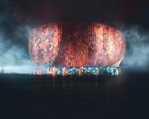 The designers created the concept in collaboration with landscape architects SMARTLAND and Chinese firm UAD / Benthem Crouwel