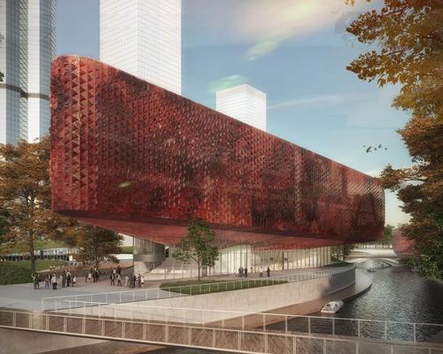 The development would cover a total area of 125,000sq m / Benthem Crouwel