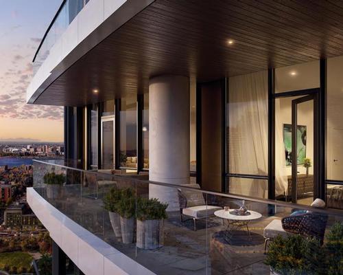 Each hotel room will have its unique vista