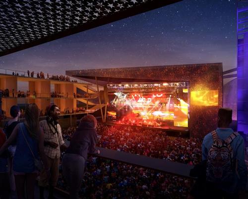 The amphitheatre has been designed to replicate the intimacy of the First Avenue venue in central Minneapolis
