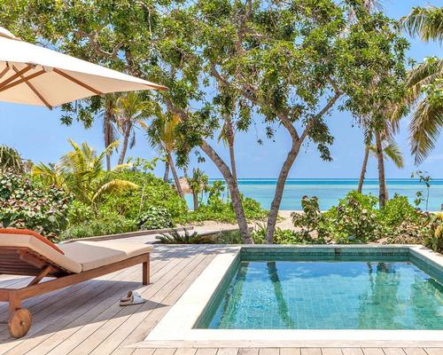 The resort is powered by its own off-the-grid solar panels