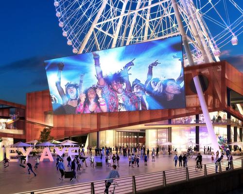 There will also be an 837sq yd (700sq m) LED digital screen on the facade of the visitor centre, at the base of the Whey Aye