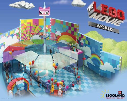 It will place guests in the middle of Bricksburg, the city where the character Emmet lives in the movie