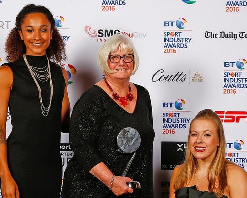 Jane Allen (centre) said 2016 had been the sport's best year ever