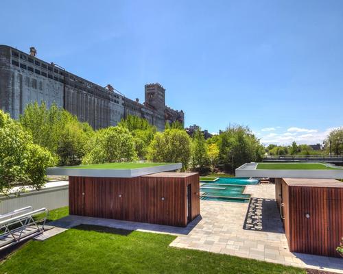 Designed by Montreal-based MU Architecture, the Bota Bota Gardens is 'an oasis of relaxation' / MU Architecture