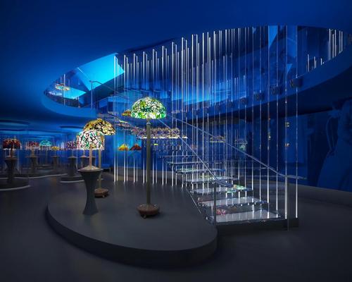 The gallery will feature one of Jiricna's famous glass staicases / New-York Historical Society. Courtesy: Eva Jiricna Architects