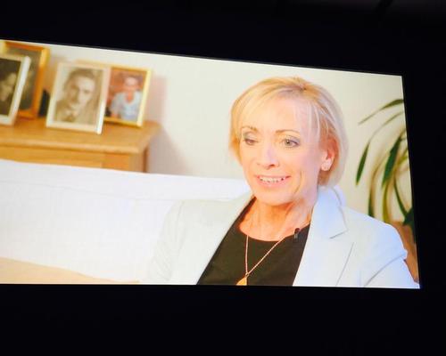 Geraldine Howard worked with GWS event director Nancy Davis to create the special video message / Liz Terry