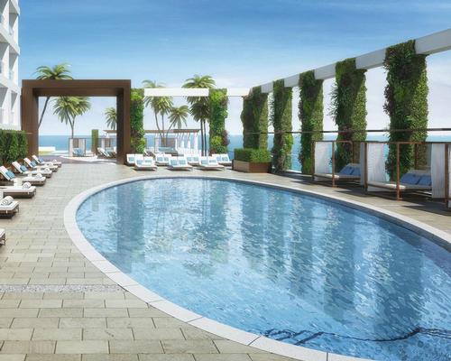 The resort's facilities will include an outdoor pool, fitness centre and spa / Conrad Hotels & Resorts