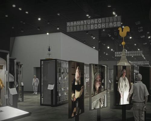 Exhibitions will showcase the history of Estonia as a nation and are intended to enhance the region's public life, education, science, leisure activities and tourism / 3 + 1 Architects