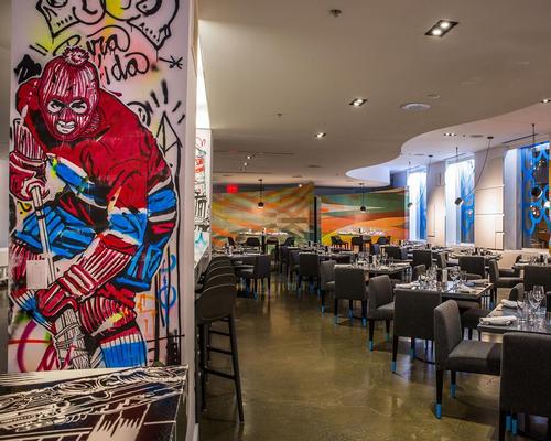 The restaurant mixes art, design and fine dining in a colourful combination / Patricia Brochu