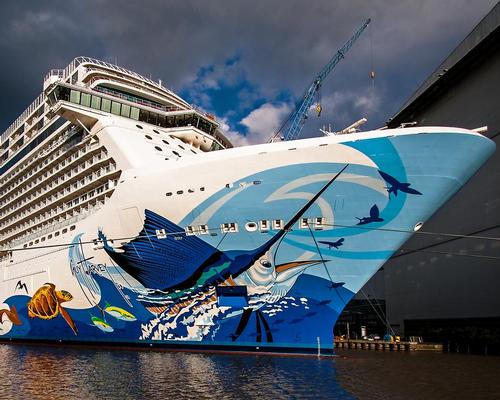 Norwegian Cruise Line mixes design and leisure aboard flagship vessel