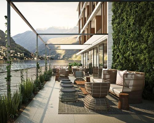 Il Sereno is located on a scenic promontory along the lake’s eastern shoreline, offering views across the water and to the adjacent village of Torno / il Sereno