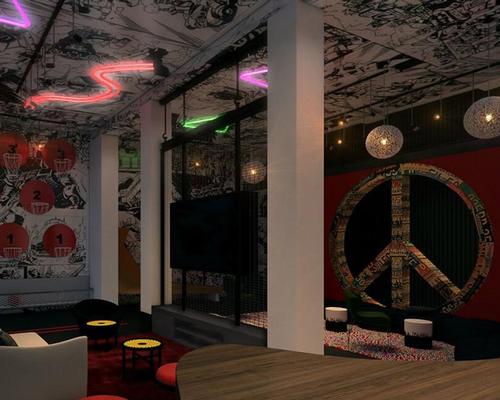 The hotel will feature a games room / Hotel Zeppelin