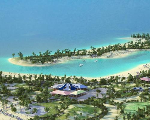 More than 80 indigenous Caribbean trees, grasses, flowers and shrubs will be planted across the island’s 5 acres (38.5-hectares), and six separate beaches and an inland lagoon will be created / MSC Cruises 