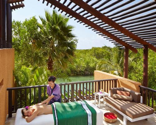 The Spa Sanctuary Villas are designed as a fully-immersive wellbeing experience, with unlimited spa treatments / Banyan Tree