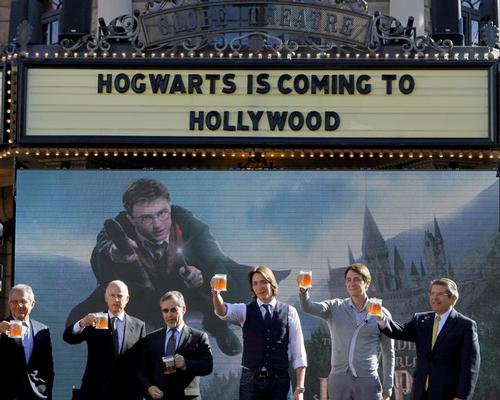 Hollywood’s Wizarding World has been under development for the past five years, with the highly anticipated attraction scheduled to open on 7 April / Universal Studios Hollywood