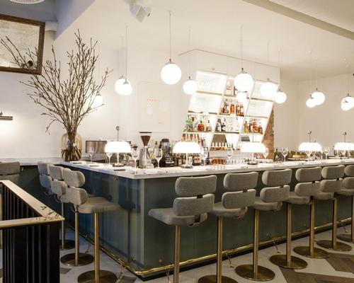 Interior designer Emilie Bonaventure is responsible for the restaurant's stylish interiors / Frenchie Covent Garden 