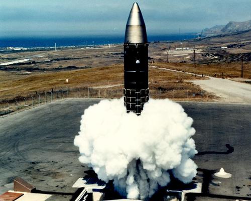 The facility held 50 Peacekeeper thermonuclear missiles, designed to deter any action from rival nations during the Cold War