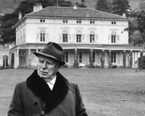 Chaplin spent the last 25 years of his life living in Switzerland at the Manoir de Ban
