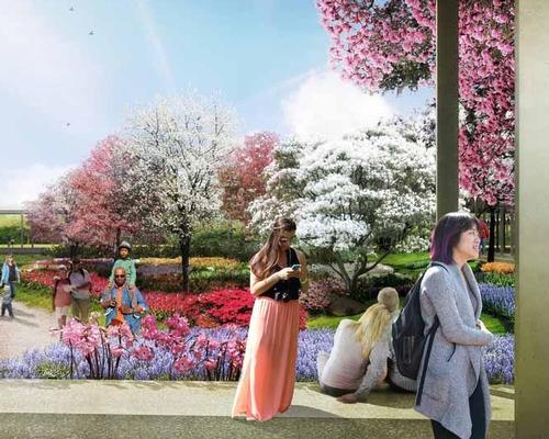 The Houston Botanic Garden Company insists the garden will allow Houston to 'join the ranks of prominent American and international cities such as Chicago, New York, London and Paris that have such a treasure'
/ West 8