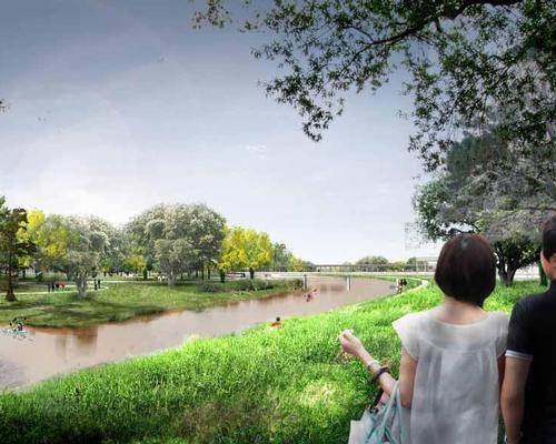 Dutch landscape architects West 8 have masterplanned the site to showcase native plants and protect local wildlife / West 8