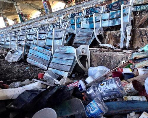 The stadium was closed 20 years ago and has fallen into a state of disrepair / Ines Hegedus-Garcia